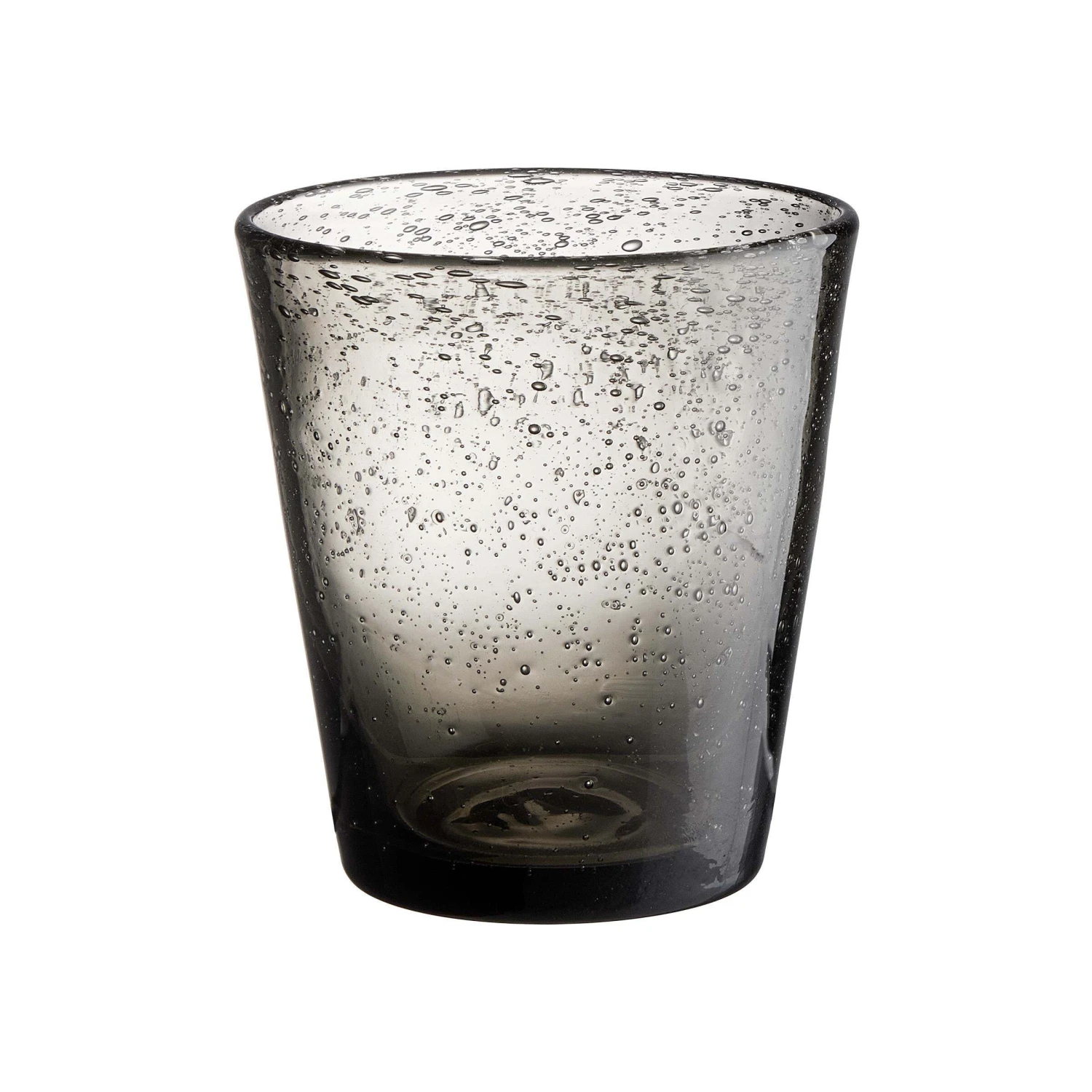 4x Gläser Mit Luftblasen 290ml WATER COLOUR In Grau 2 4x Gläser Mit Luftblasen 290ml WATER COLOUR In Grau – Bild 2