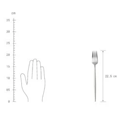 Besteck-Set 4-tlg. Matt STILETTO In Silber 10 Besteck-Set 4-tlg. Matt STILETTO In Silber -Butlers butlers besteck set 4 tlg matt stiletto in silber 2