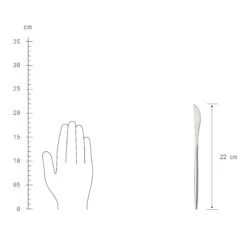 Besteck-Set 4-tlg. Matt STILETTO In Silber 11 Besteck-Set 4-tlg. Matt STILETTO In Silber -Butlers butlers besteck set 4 tlg matt stiletto in silber 3