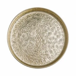 Neu eingetroffen -Butlers butlers deko tablett o46cm oriental lounge in gold 1