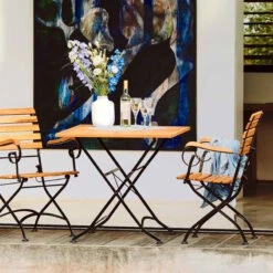 Gartentisch Klappbar PARKLIFE In Schwarz-Natur -Butlers butlers gartentisch klappbar parklife in schwarz natur 7