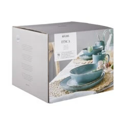 Geschirr-Set 16-tlg. FINCA In Blau 15 Geschirr-Set 16-tlg. FINCA In Blau -Butlers butlers geschirr set 16 tlg finca in blau 2
