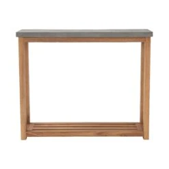 Konsole Mit Zementplatte CONCRETE In Natur-Grau -Butlers butlers konsole mit zementplatte concrete in natur grau 2