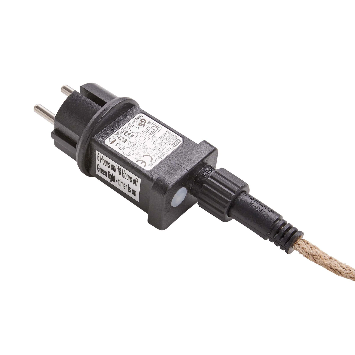 LED Outdoor-Lichterkette Naturseil 100 Lichter Mit Stecker FARMHOUSE In Natur 4 LED Outdoor-Lichterkette Naturseil 100 Lichter Mit Stecker FARMHOUSE In Natur – Bild 4