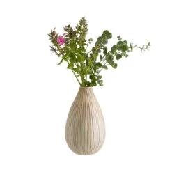 Vase Höhe 25cm SANDY In Creme -Butlers butlers vase hohe 25cm sandy in creme 2